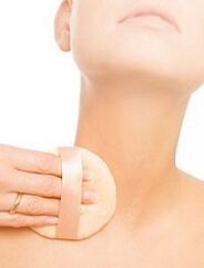 подмладяване на кожата на шията
